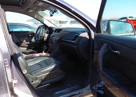 2013 Chevrolet Traverse Ltz from USA, damaged, VIN 1GNKRLKD9DJ205047